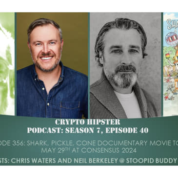 Shark, Pickle, Cone Documentary Movie to Debut on May 29th at Consensus 2024, with Chris Waters and Neil Berkeley @ Stoopid Buddy Stoodios