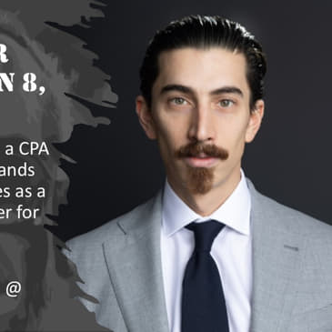 Building a CPA Firm That Not Only Understands Digital Assets But Also Serves as a Trustworthy Strategic Partner for Web3 Businesses, with Patrick Camuso @ Camuso CPA (Video)