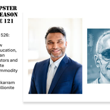 Learn, Invest, Succeed—How Knowledge, Education, and Mindset Can Empower Investors and Traders Navigate Crypto and Commodity Markets, with Mukarram Mawjood @ Bullionite Asset Group (Audio)