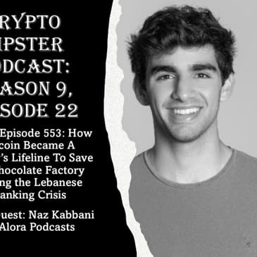 How Bitcoin Became A Family’s Lifeline To Save Its Chocolate Factory During the Lebanese Banking Crisis, with Naz Kabbani @ Alora Podcasts (Audio)