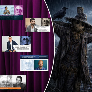 Crypto Hipster's Curtain Calls, E33: Rain on the Scarecrow? How to Build Web3 Gaming Solutions That Sustain Original Ethos of Blockchain Industry &amp; Bypass Bankers’ Bloodthirsty Greed to Destroy It All