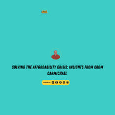 Solving the Affordability Crisis: Insights from Crom Carmichael | Wheel With It Podcast