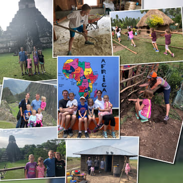 Family Volunteering Abroad with the 4 Young Weichel Kids