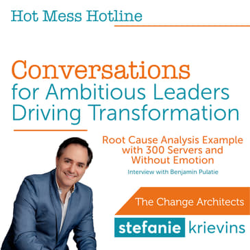 Root Cause Analysis Example with 300 Servers and without Emotion with Benjamin Pulatie