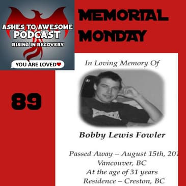 89 - LATE MEMORIAL MONDAY-SUNNY FROM CALGARY SHARES WITH US ABOUT LOSING HER HUSBAND BOBBY TO OVEROSE......... #youareloved, #stopthestigma, #recovery, #addiction, #addictionrecovery, #overdose, #recoveryjourney, #recoveryisworthit, #recoverywarrior, #