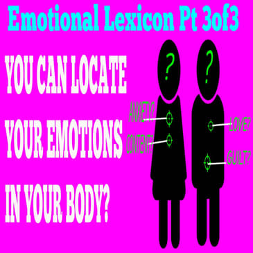169 KALEIDOSCOPE WED -PT 3 0F 3 - EMOTIONAL LEXICON