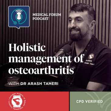 Holistic management of osteoarthritis
