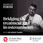 Bridging the treatment gap in osteoarthritis