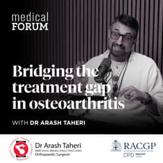 Bridging the treatment gap in osteoarthritis
