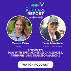Peter Campione: Dog with Special Needs: Challenges, Triumphs, and Transformations | E69