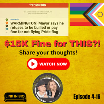 Town Fined for Not Flying Pride Flag | Zip-Tied Passengers, Car Funerals & Cultural Madness