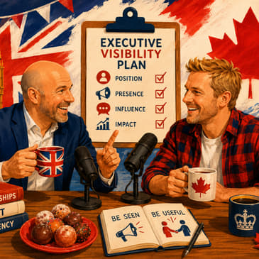 Executive Visibility Without Becoming LinkedIn Wallpaper