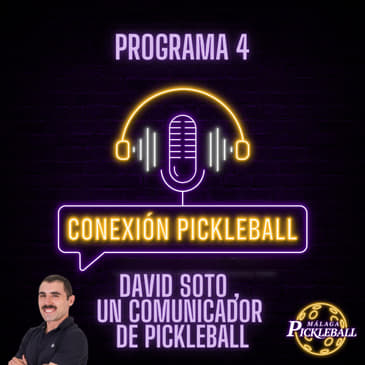 David Soto, un comunicador de pickleball