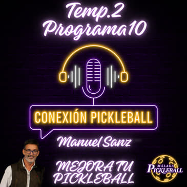 Manuel Sanz, autor del libro "Mejora tu Pickleball"