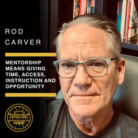 Mentorship Means Giving Time, Access, Instruction and Opportunity