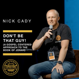 Don't Be That Guy! (A Gospel Centered Approach to the Book of Jonah)