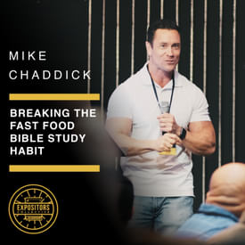 Breaking the Fast Food Bible Study Habit