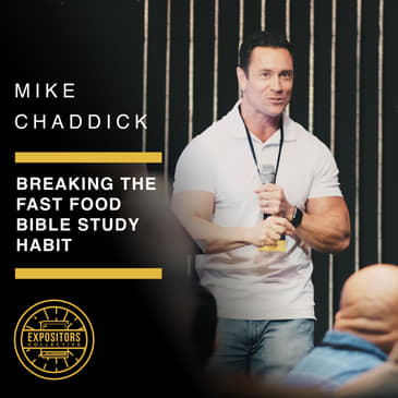 Breaking the Fast Food Bible Study Habit