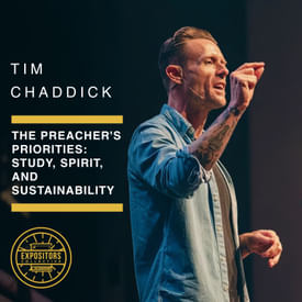 The Preacher's Priorities: Study, Spirit, and Sustainability