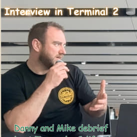 Temecula Debrief w/ Danny Keating (Interview In Terminal Two)
