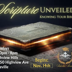 Scripture Unveiled - Part 3 - Scholar Series Bible Study - Christ the Word - Nate Prazuch