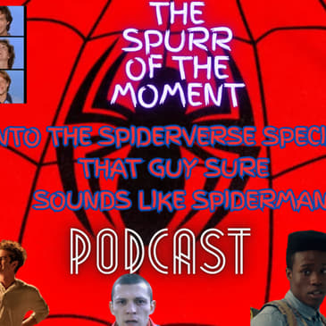 Spurr Of The Moment Podcast: Into The Spiderverse Special II: That Guy Sure Sounds Like Spiderman