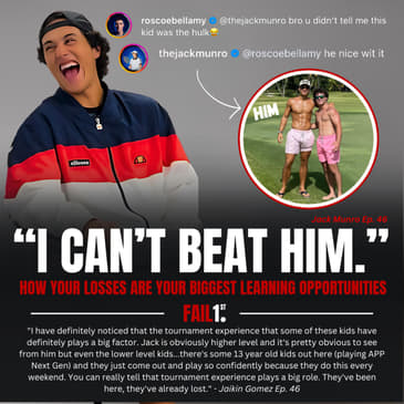 #2 Pickleball Pro & Content Creation Expert: #1 Lesson from 12 Million+ Views (King of Pickleball Content), Under Pressure Mindset, & Why Jack Can't Beat Jaikin | Ep. 46