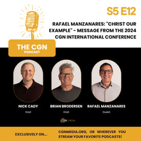 Rafael Manzanares: Christ Our Example (1 Peter 2:11-25) - Message from the 2024 CGN International Conference