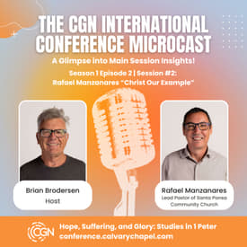 “Christ Our Example” with Rafael Manzanares