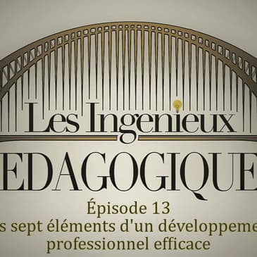 13. Sept éléments d'un développement professionnel efficace