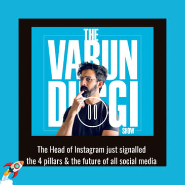 🚀 The Head of Instagram just signalled the 4 pillars &amp; the future of all social media