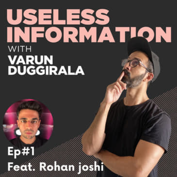 Rohan Joshi : Pop culture and beyond