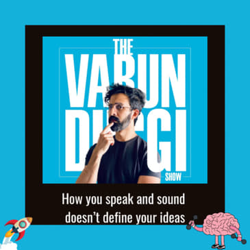 How you speak and sound doesn’t define your ideas🧠🚀💡