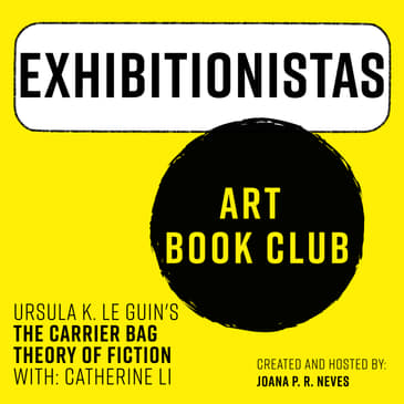 Ursula K. Le Guin with curator Catherine Li - ART BOOK CLUB