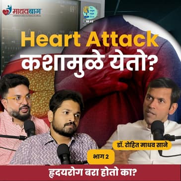Heart Disease आणि Reversal | Dr.Rohit Madhav Sane | Marathi Podcast #AmukTamuk #heartdisease