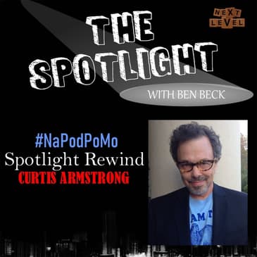 NaPodPoMo Day 12 – Curtis Armstrong