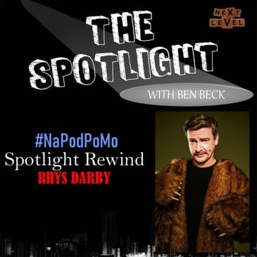 NaPodPoMo Day 21 – Rhys Darby