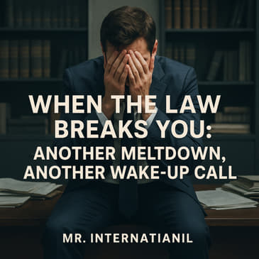When the Law Breaks You: Another Meltdown, Another Wake-Up Call