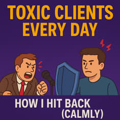 Toxic Clients Every Day—Here’s How I Hit Back (Calmly)