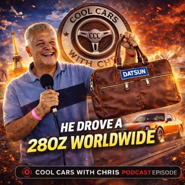 030 | Datsun 280Z World Travel Story + Custom Leather Car Builds | Manuel Gutierrez