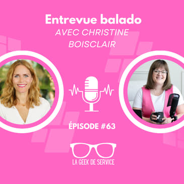 Épisode 63 : Coaching à l'ère du numérique: entrevue avec Christine Boisclair
