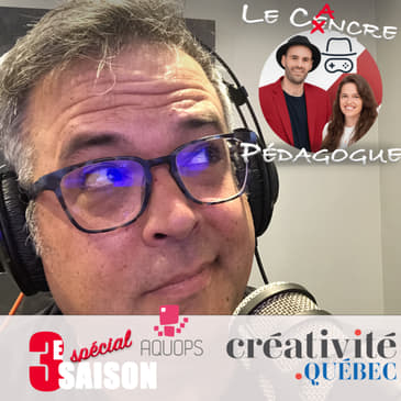 Le Cancre Pédagogue et Créativité Québec reçoivent Mathieu et Katherine de Gamer Mentor