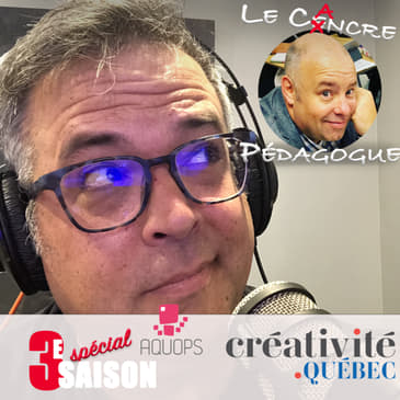 Le Cancre Pédagogue et Créativité Québec reçoivent Marc-André Girard, un directeur inspirant.