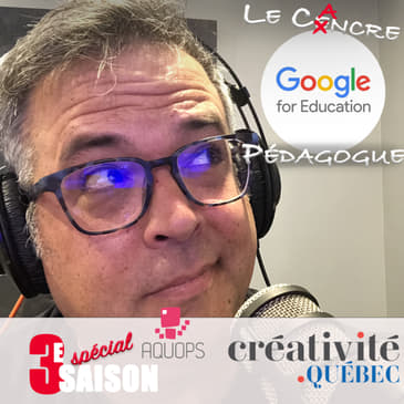 Le Cancre Pédagogue et Créativité Québec reçoivent Vincent de Google for Education.