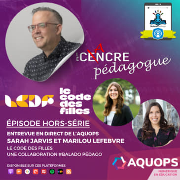 Épisode hors-série avec Sarah Jarvis et Marie-Lou Lefebvre