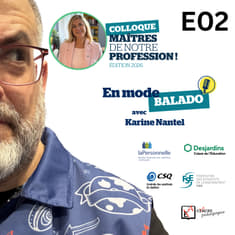Maitre de notre profession avec Karine Nantel première vice présidente de la FSE-CSQ