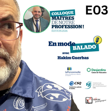 Maitres de notre profession avec Hakim Guerbas à La Personnelle