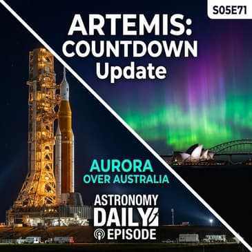 Artemis II Countdown, Auroras Over Sydney, and the Lava World That Broke the Rules