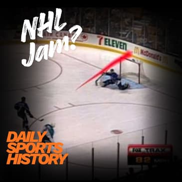 When NHL Puck Glowed Blue?