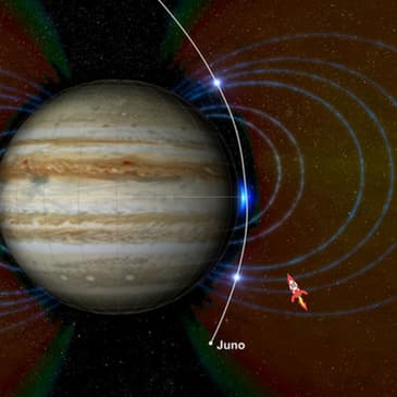 98: Juno probes the depths of Jupiter's Great Red Spot